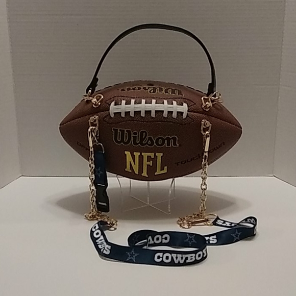 HANDMADE Football Purse (DALLAS COWBOYS) 🏈